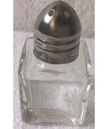 Square 1/2 Oz Salt &amp; Pepper Shaker with Clear Glass ( New ) - $1.94 CAD