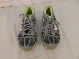 Adult Women&#39;s sz6.5 Nike Air Max Green Gray Athletic Shoes 429890-017 NM31681 - £17.97 GBP