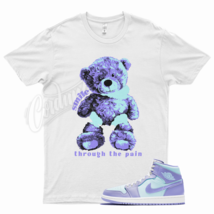 White SMILE T Shirt for Air J1 1 Mid Purple Pulse Aqua Lavender Arctic - £20.44 GBP+