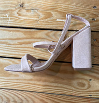 lulus NWOT women’s platorm strappy Heels Shoes size 8 Nude L2 - £14.20 GBP