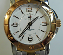 TOMMY HILFIGER TH.44.3.20.0699 Two-Tone Quartz Unisex Wristwatch - $32.62
