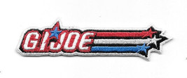 G.I. Joe Regular Name Logo Embroidered Patch Small Version, NEW UNUSED - $7.84
