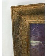 Antique Vtg Carved Wood Gilt Gold 25 3/4" x 21 3/4" Ornate Artwork Frame - $127.71