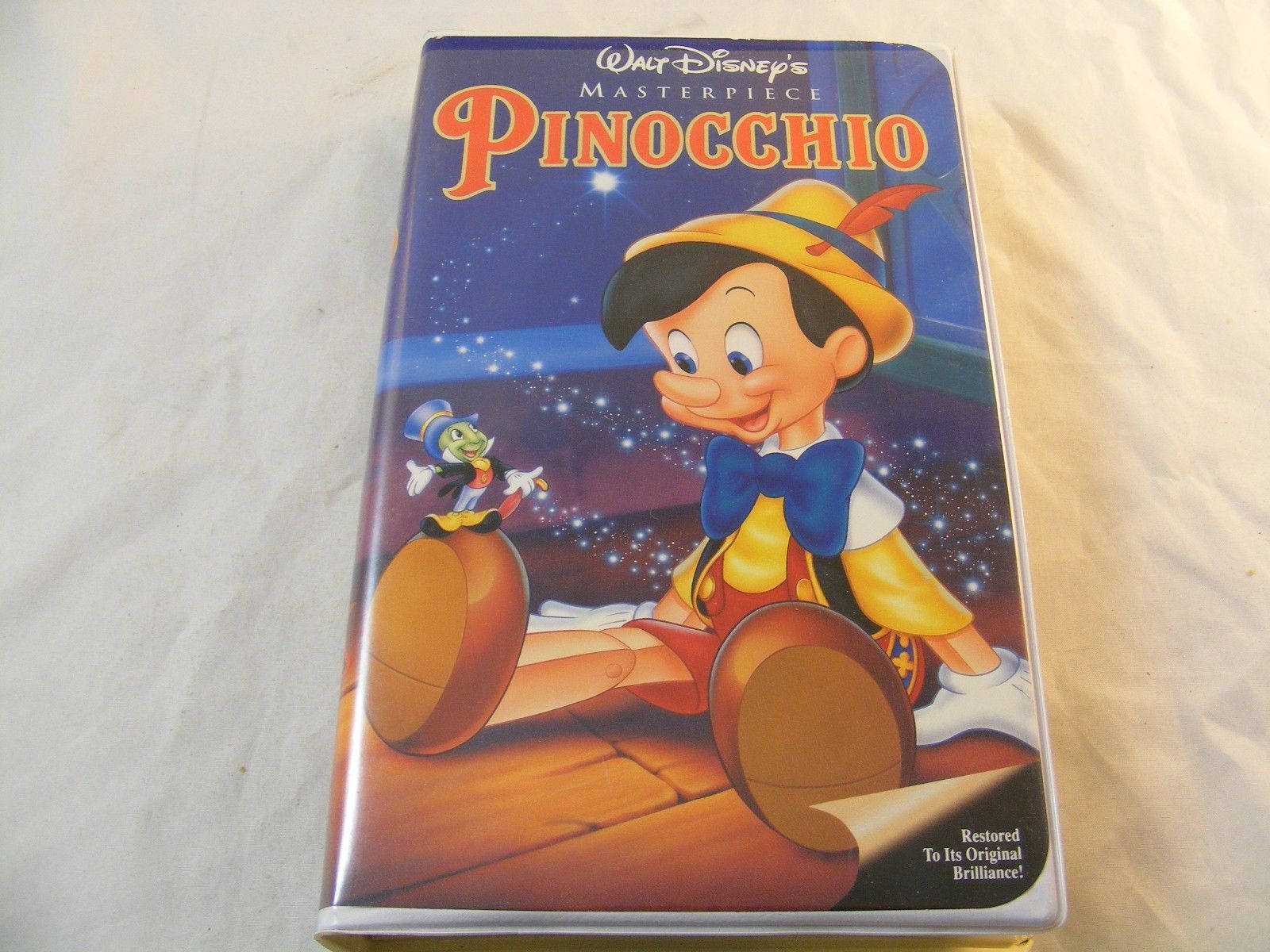 Pinocchio VHS Disney Masterpiece CLAMSHELL - $1.80