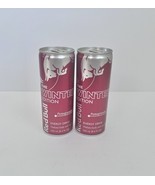 TWO Cans Red Bull Winter Edition Pomegranate Full 8.4oz Ea Collectible Only - $39.99