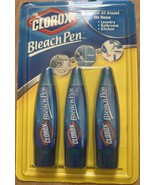 NEW 3 X Clorox Bleach Pens (2 Ounces Each) SEALED Dual-Tipped Fine / Bro... - $1,086.71 MXN