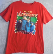 National Lampoons Christmas Vacation Mens M Tshirt &quot;Hap Hap Happiest Chr... - $13.74