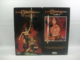 Conan Barbarian Destroyer 2 VHS Cassette Tape Play Tested Works Schwarze... - £6.09 GBP