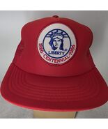 1886-1986 STATUE OF LIBERTY Centennial Mesh Foam Cap Snapback Trucker Ha... - $16.71 CAD