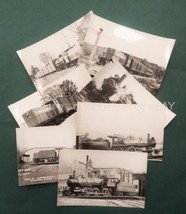LOT vintage 7pc RPPC B&amp;ML PHOTOS manchester general electric erie works b&amp;w - £68.23 GBP