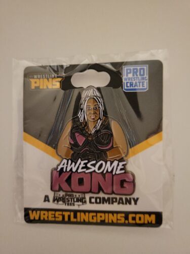 Awesome Kong Pin Pro Wrestling Crate WWE AEW TNA Impact  - $9.89