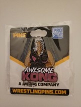 Awesome Kong Pin Pro Wrestling Crate WWE AEW TNA Impact  - £7.72 GBP