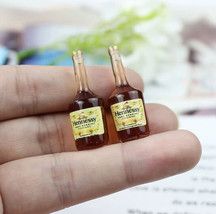 Dollhouse Hennesy Cognac Miniature 1/12 Scale Realistic Set of 2 - $60.79 MXN