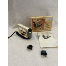 Vtg 1986 Lillian Vernon SUP LV-8712 Mini Travel Iron Steam Spray 120v/24... - $23.71