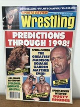 Vtg September 1988 Sports Review Wrestling Hulk Hogan Road Warriors Maga... - £15.84 GBP