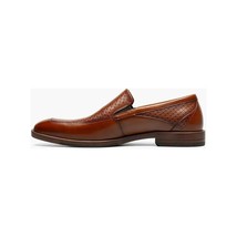 Stacy Adams Aiden Moc Toe Slip On Shoes Cognac 25655-221 image 4