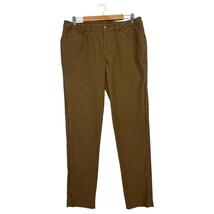 Lululemon Pants Mens 34 Brown ABC Utilitech Slim Fit Stretch Casual Work... - $49.49