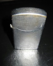 Vintage FISHER TRI-LITE Chrome PIPE Petrol Lighter Engraved - $460.52 MXN
