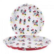 Mickey and Minnie Mouse Starry Kisses Serving Tray Multi-Color - £14.40 GBP