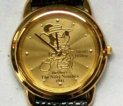 Disney Limited Edition Seiko Ladies Mickey Mouse Watch! Original Case! Stunning! - £216.32 GBP