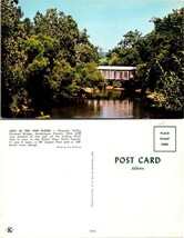 Ohio(OH) Pleasant Valley Muskingum County Covered Bridge #30 Vintage Postcard - £7.51 GBP