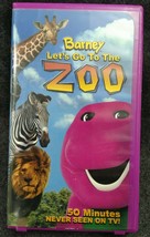 VHS Barney - Lets Go to the Zoo (VHS, 2001, Clamshell) - £8.78 GBP