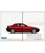 2006 Mazda RX-8 RX8 Sports Car 2 Page Vintage Print Ad Rotary Zoom Zoom ... - $10.97