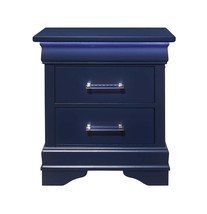 Charleston Blue Nightstand - LED Lights - Bedroom - $172.99