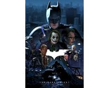 2008 Batman The Dark Knight Movie Poster 11X17 Joker Heath Ledger Gotham... - $11.67