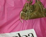 Kooba Sienna Handbag olive Green With Rope Accents And Dust Bag  - $98.99