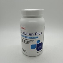 (1) GNC Calcium Plus Magnesium &amp; Vitamin D-3 1000 mg - 180 Caplets Exp 1... - $17.09