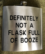 Large stainless steel flask (booze) - £11.74 GBP