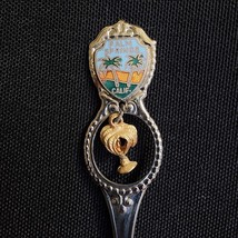 Palm Springs California Collector Souvenir Spoon 4.5 inch with Palm Tree Dangler - £7.58 GBP