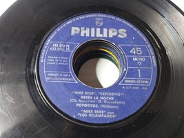 1962 Mike Miguel Rios Los Relampagos LP 7&#39; Vinyl Only the Single No Fold... - $7.71