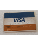 Vintage Visa Credit Card BNG Exp.7/80 - $27.77 CAD