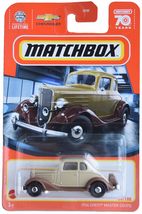 Matchbox 1934 Chevy Master Coupe, tan/Brown 34/100 - $8.93