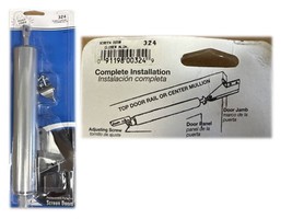 Barton Kramer 324C Door Closer Aluminum Pneumatic Silver - $276.60 MXN