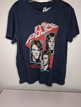 Lucky Brand The Police 80s Band Tee T Shirt Graphic  Distressed 1982 Tou... - $25.62