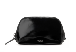 Tumi Belden Slg Cosmetic Make Up Pouch Patent Black Leather.New With Tags - £95.25 GBP