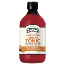 Barnes Naturals Apple Cider Vinegar Tonic with The Mother Turmeric Booster 500ml - £62.61 GBP