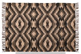 Kamal Durry Udhyog Wool Jute Rug Kilim Multi-colored Handwoven Premium Rugs Most - £56.76 GBP+