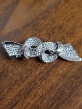 Brooch Pin Gerry&#39;s Silver Tone Two Inch Good Vintage Excellent Condition - £7.96 GBP