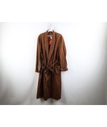Deadstock Vintage 50s 60s Streetwear Mens Medium Belted Smokers Robe Bro... - $118.75