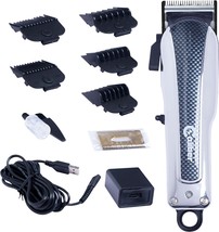 Featuring A Cordless Electric Clipper, 5 Comb Guards, A Blade, Oil, A Usb - $110.99