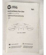 Holy Stone HS110D (1080P) Quadcopter Drone Paper Manual - £7.68 GBP