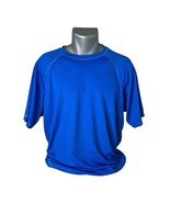 Nike DRI-Fit Men&#39;s Blue Athletic T-Shirt Shirt Top 100% Polyester Size XL - £5.46 GBP