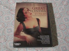 DVD  Great Cinema  15 Films     4 DVD;s   2009   New  Sealed - £4.32 GBP