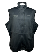 Sitka Vest Men&#39;s 2XL Black Logo Gore-Tex Infinium Wind Stopper Zip - AC - £62.51 GBP
