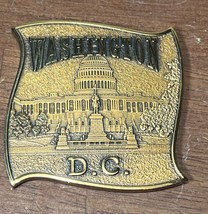 Vintage Washington DC Metal Plaque - $9.00