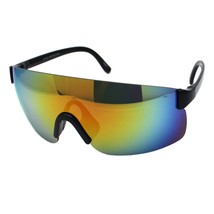 Surdimensionné Bouclier Lunettes de Soleil Unisexe Monture Invisible Sty... - $12.71